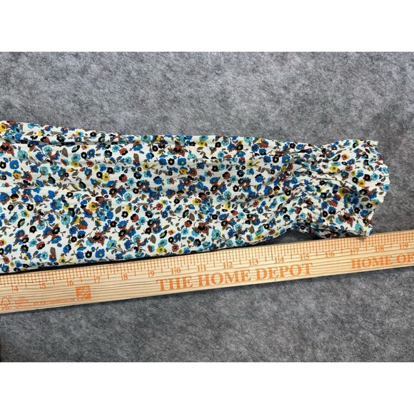 Jane and Delancey Top Women's Size L Babydoll Tiered Floral Ruffle Long Sleeve - Picture 7 of 8